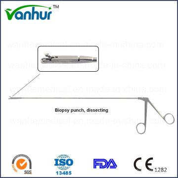 Instrumentos de Sigmoidoscópio e Rectoscopia Biopsia Punch Forceps, Dissecting